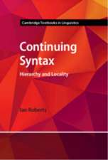 Continuing Syntax