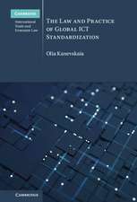 The Law and Practice of Global ICT Standardization