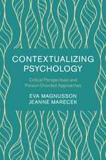 Contextualizing Psychology