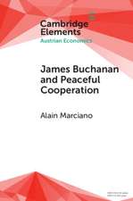 James Buchanan and Peaceful Cooperation