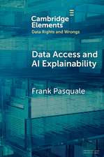 Data Access and AI Explainability