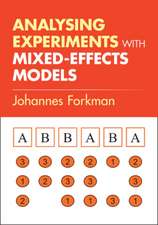 Analysing Experiments with Mixed-Effects Models