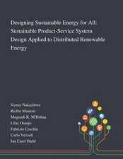 Designing Sustainable Energy for All