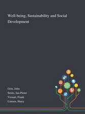 Grin, J: Well-being, Sustainability and Social Development