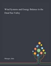 Wind Systems and Energy Balance in the Dead Sea Valley