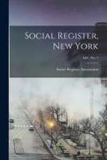 Social Register, New York; XIV, No. 1