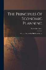 The Principles Of Economic Planning