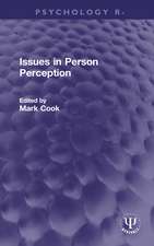 Issues in Person Perception
