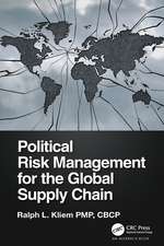 Political Risk Management for the Global Supply Chain