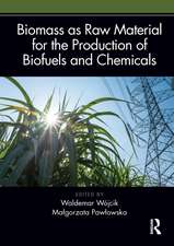 Biomass as Raw Material for the Production of Biofuels and Chemicals