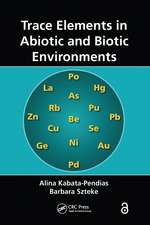 Trace Elements in Abiotic and Biotic Environments