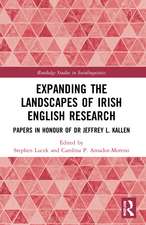 Expanding the Landscapes of Irish English Research: Papers in Honour of Dr Jeffrey L. Kallen