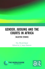 Gender, Judging and the Courts in Africa: Selected Studies