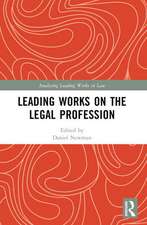 Leading Works on the Legal Profession