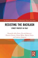 Resisting the Backlash: Street Protest in Italy