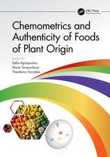 Chemometrics and Authenticity of Foods of Plant Origin