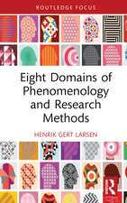 Eight Domains of Phenomenology and Research Methods