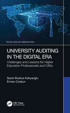 University Auditing in the Digital Era: Challenges and Lessons for Higher Education Professionals and CAEs