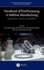 Handbook of Post-Processing in Additive Manufacturing: Requirements, Theories, and Methods