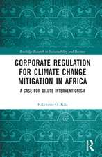 Corporate Regulation for Climate Change Mitigation in Africa: A Case for Dilute Interventionism