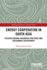 Energy Cooperation in South Asia: Utilizing Natural Resources for Peace and Sustainable Development