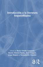 Introducción a la literatura hispanofilipina