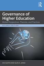 Governance of Higher Education: Global Perspectives, Theories, and Practices