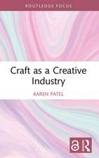 Craft as a Creative Industry