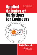 Applied Calculus of Variations for Engineers, Third edition