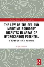 The Law of the Sea and Maritime Boundary Disputes in Areas of Hydrocarbon Potential