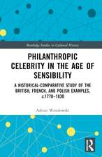 Philanthropic Celebrity in the Age of Sensibility: A Historical-Comparative Study of the British, French, and Polish Examples, c. 1770–1830