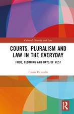 Courts, Pluralism and Law in the Everyday: Food, Clothing and Days of Rest