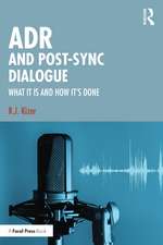 ADR and Post-Sync Dialogue