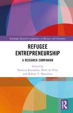 Refugee Entrepreneurship: A Research Companion