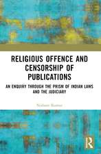 Religious Offence and Censorship of Publications