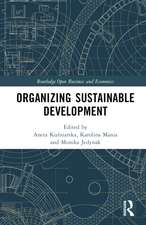 Organizing Sustainable Development