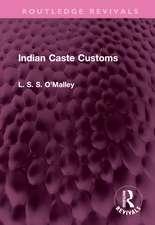 Indian Caste Customs