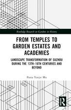 From Temples to Garden Estates and Academies: Landscape Transformation of Suzhou During the 13th–16th Centuries and Beyond