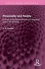 Personality and Reality: A Proof of the Real Existence of a Supreme Self in the Universe