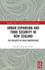 Urban Expansion and Food Security in New Zealand