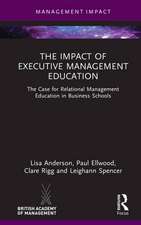 The Impact of Executive Management Education