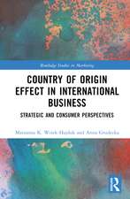 Country-of-Origin Effect in International Business: Strategic and Consumer Perspectives