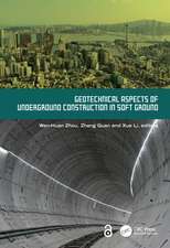 Geotechnical Aspects of Underground Construction in Soft Ground