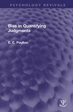 Bias in Quantifying Judgments