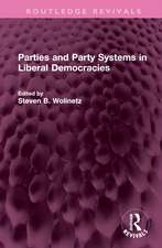 Parties and Party Systems in Liberal Democracies