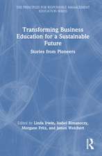 Transforming Business Education for a Sustainable Future: Stories from Pioneers