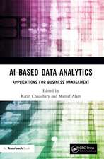 AI-Based Data Analytics: Applications for Business Management