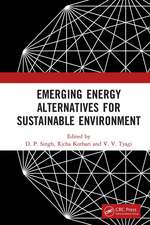 Emerging Energy Alternatives for Sustainable Environment