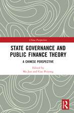 State Governance and Public Finance Theory