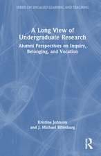 A Long View of Undergraduate Research: Alumni Perspectives on Inquiry, Belonging, and Vocation